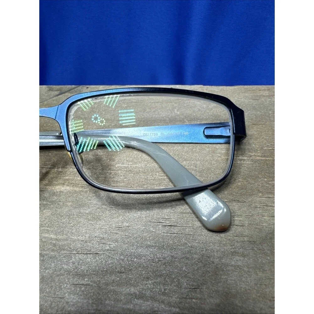 Guess Eyewear GU 1768 Blue 54🔳 17-140 Full Rim Eyeglasses Frame Only Y2K W/Case